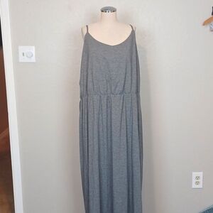 Old Navy Heather Gray Maxi Dress XXL